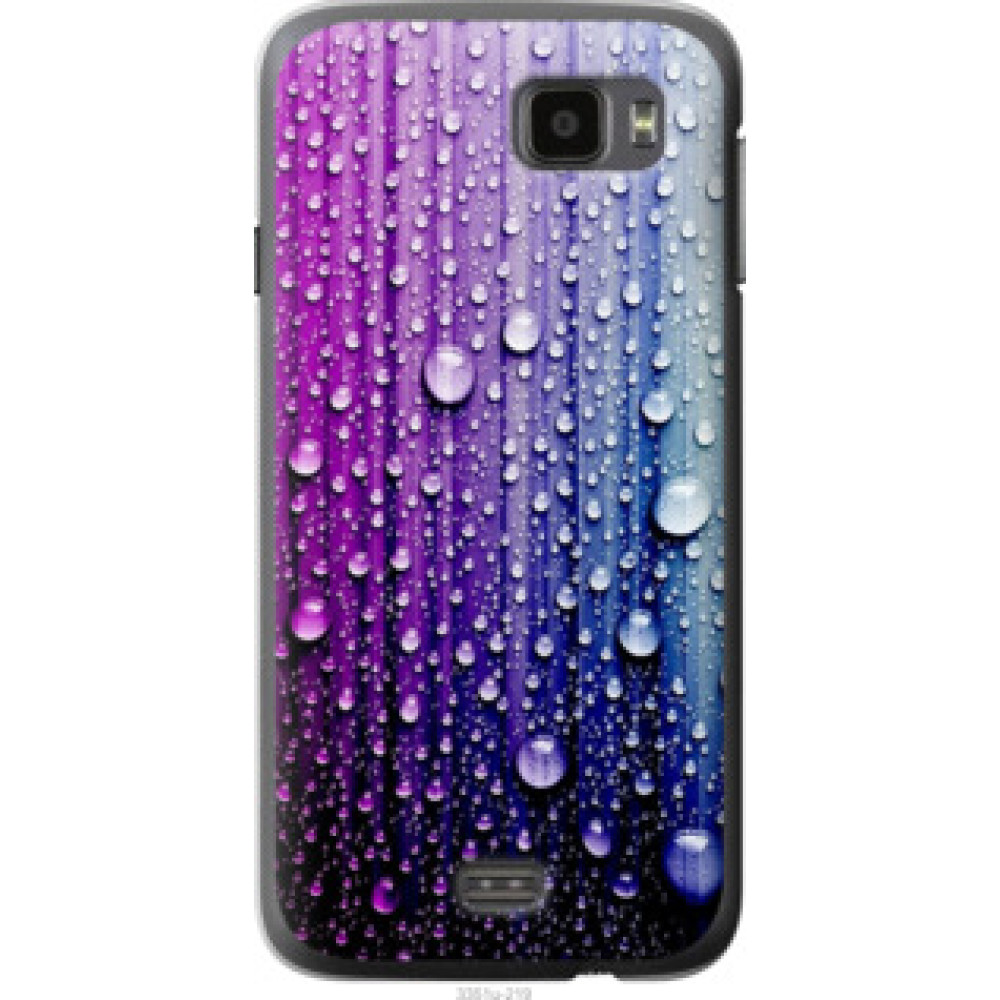 Чехол на Fly IQ4411 Капли воды (3351u-219)