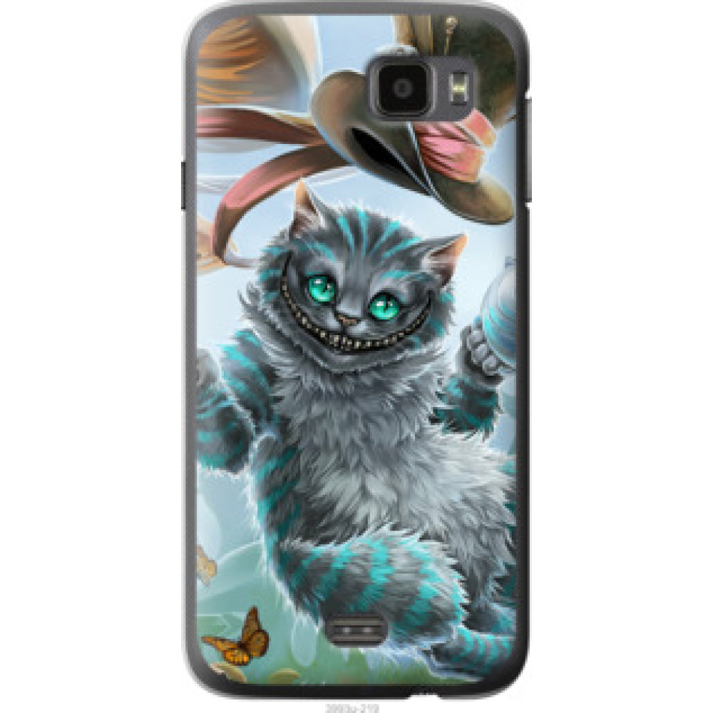 Чехол на Fly IQ4411 Чеширский кот 2 (3993u-219)