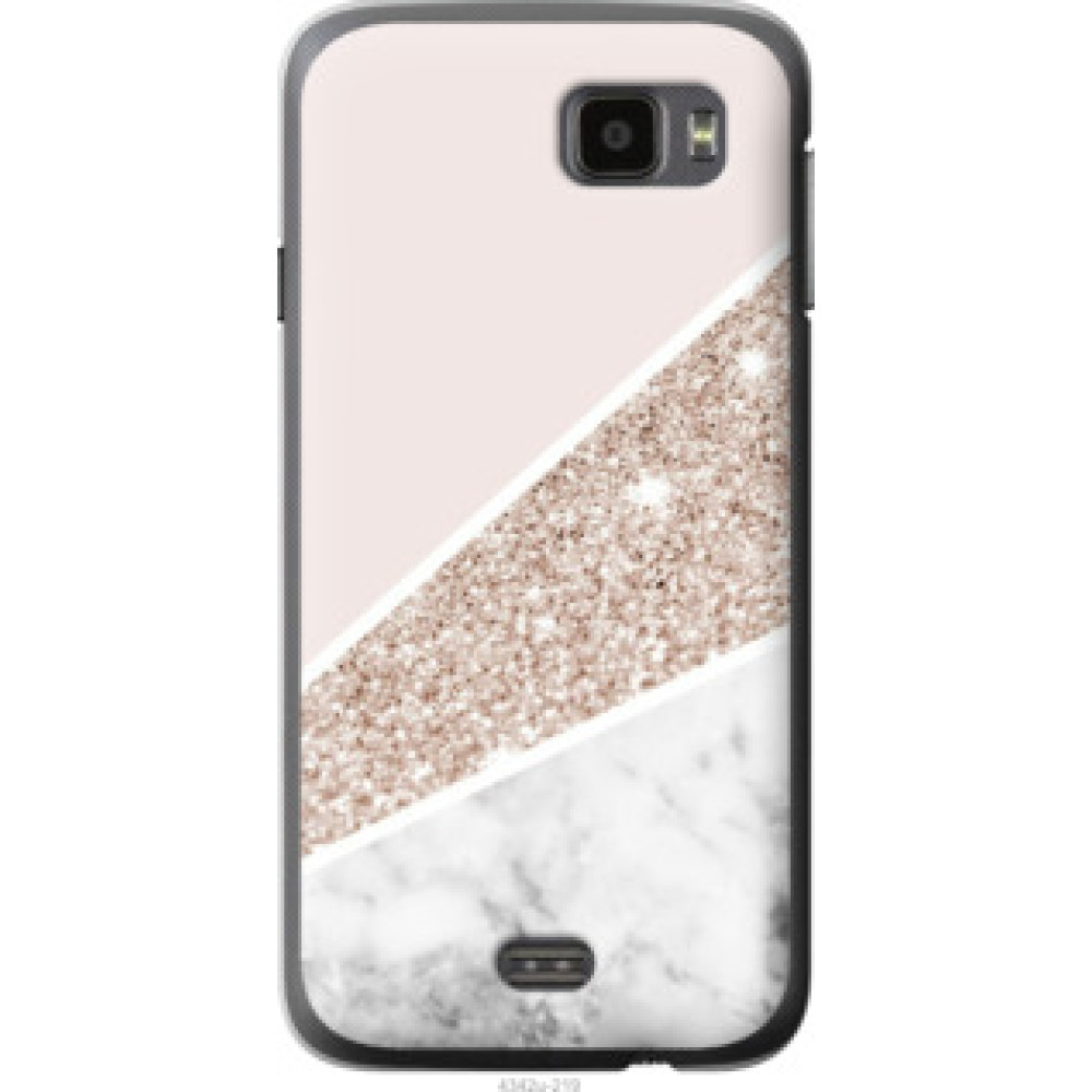 Чехол на Fly IQ4411 Пастельный мрамор (4342u-219)