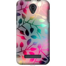 Чехол на Fly IQ4415 Листья (2235u-220)