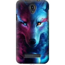 Чехол на Fly IQ4415 Арт-волк (3999u-220)