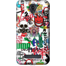 Чехол на Fly IQ4415 Many different logos (4022u-220)