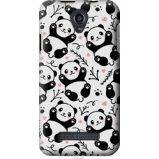 Чехол на Fly IQ4415 Панды (4318u-220)