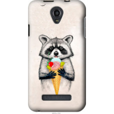 Чехол на Fly IQ4415 Енотик с мороженым (4602u-220)