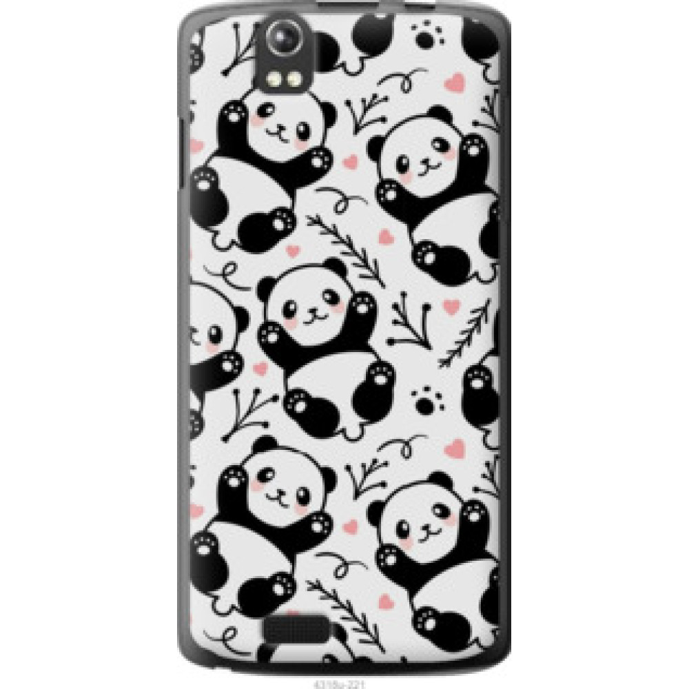 Чохол на Fly IQ4503 Панды (4318u-221)