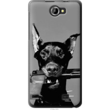 Чехол на Fly IQ456 Доберман (2745u-223)