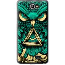 Чехол на Fly IQ456 Сова Арт-тату (3971u-223)