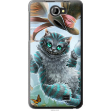Чехол на Fly IQ456 Чеширский кот 2 (3993u-223)