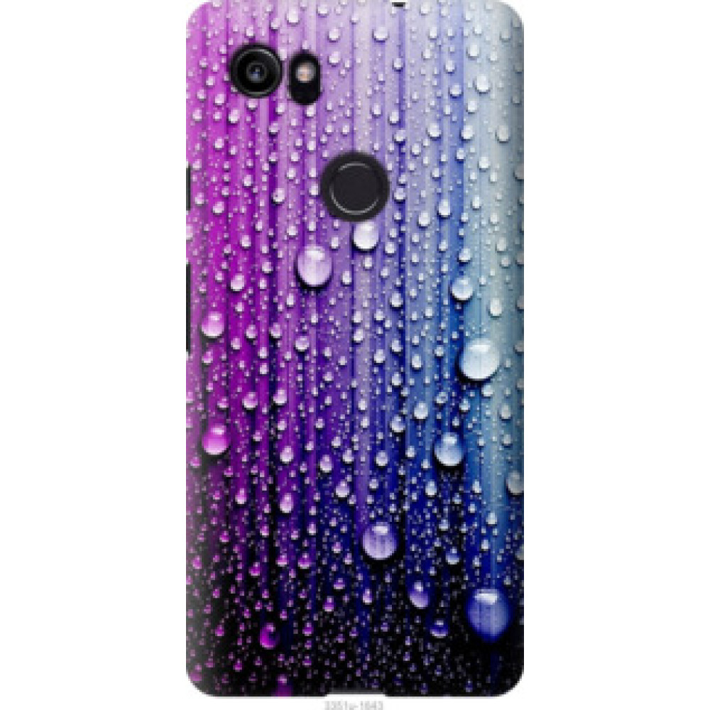 Чехол на Google PixeL 2 XL Капли воды (3351u-1643)