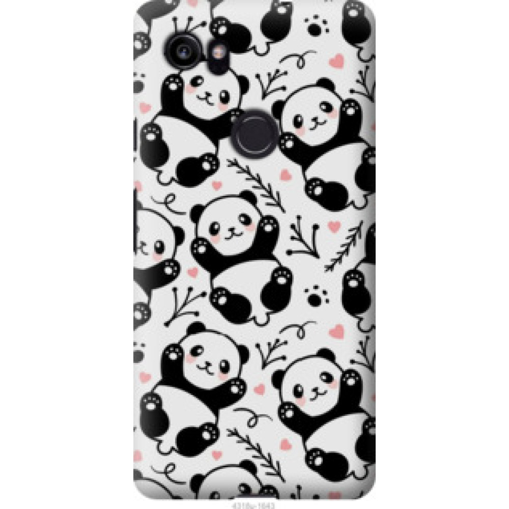 Чохол на Google PixeL 2 XL Панды (4318u-1643)