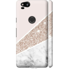Чехол на Google Pixel 2 Пастельный мрамор (4342c-1075)