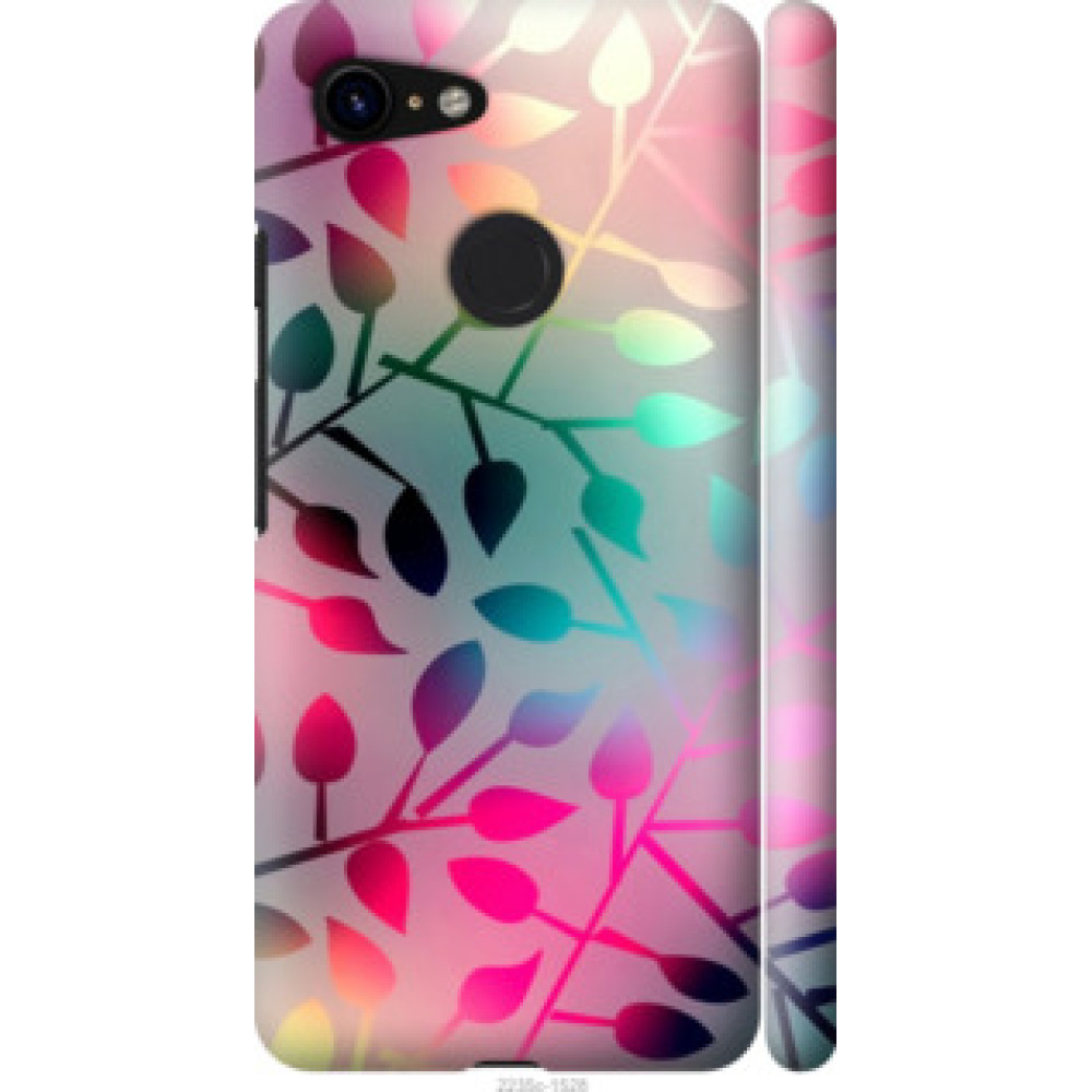 Чехол на Google Pixel 3 Листья (2235c-1528)