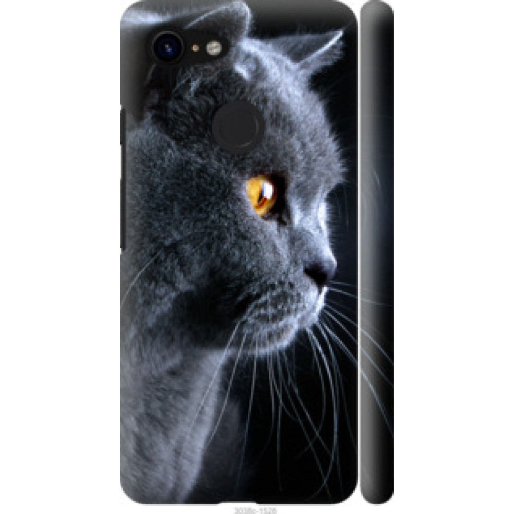 Чохол на Google Pixel 3 Красивый кот (3038c-1528)