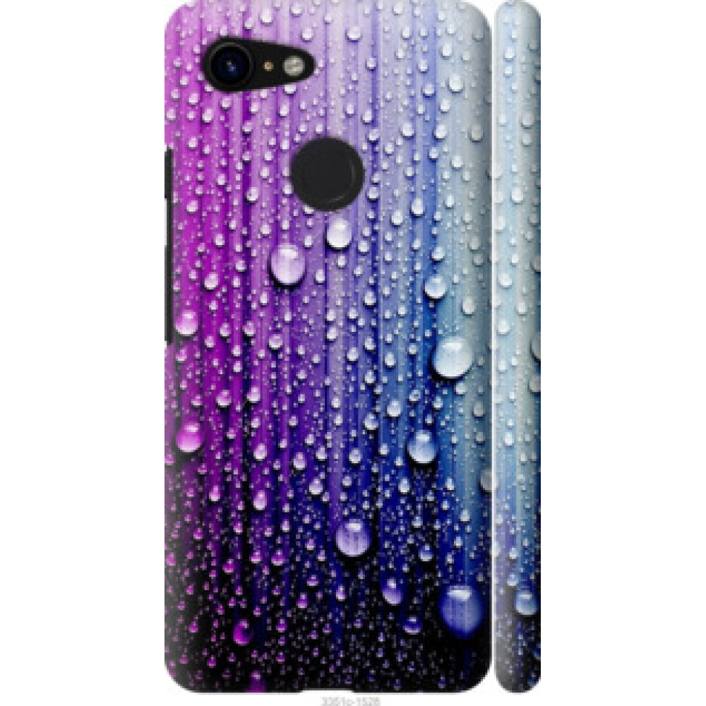 Чехол на Google Pixel 3 Капли воды (3351c-1528)