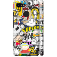 Чехол на Google Pixel 3 Popular logos (4023c-1528)