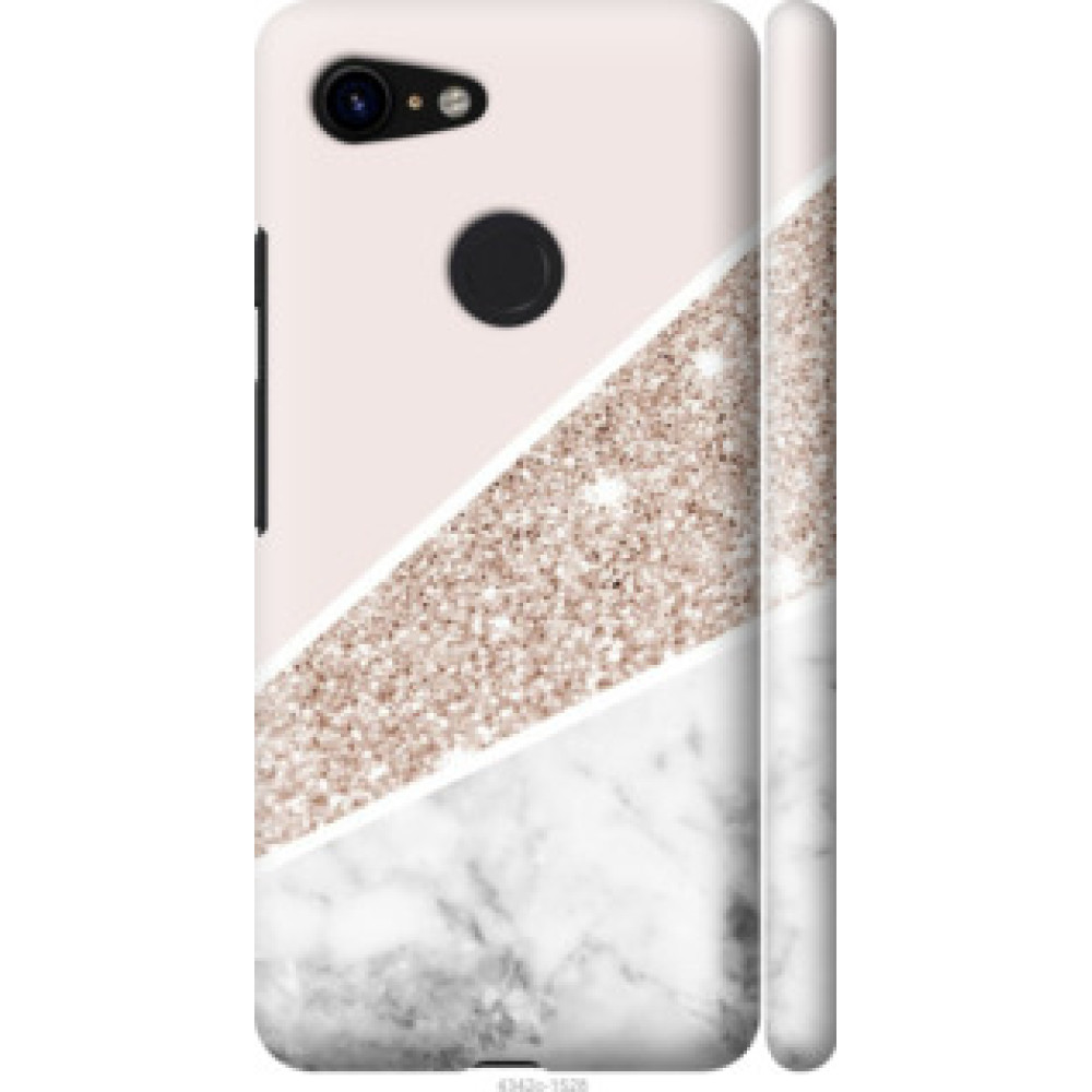 Чохол на Google Pixel 3 Пастельный мрамор (4342c-1528)