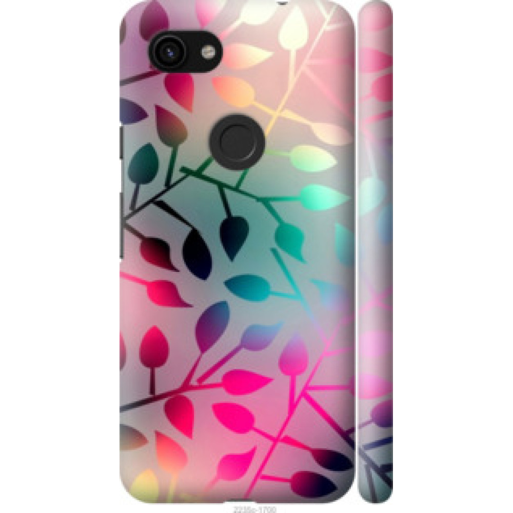 Чехол на Google Pixel 3a Листья (2235c-1700)