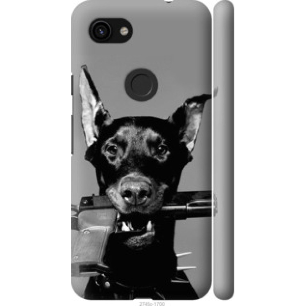 Чехол на Google Pixel 3a Доберман (2745c-1700)