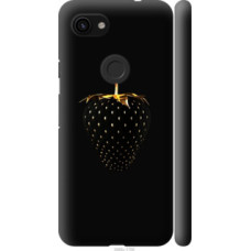 Чехол на Google Pixel 3a Черная клубника (3585c-1700)
