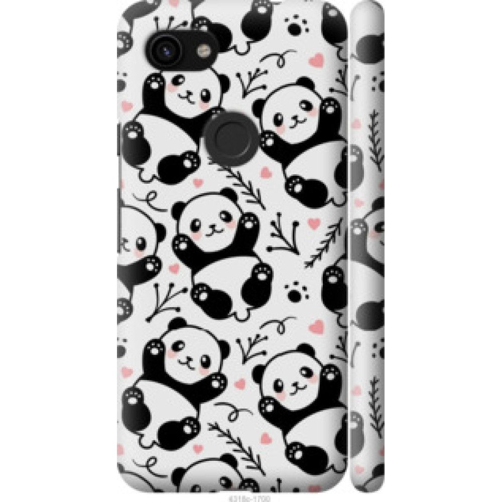 Чехол на Google Pixel 3a Панды (4318c-1700)