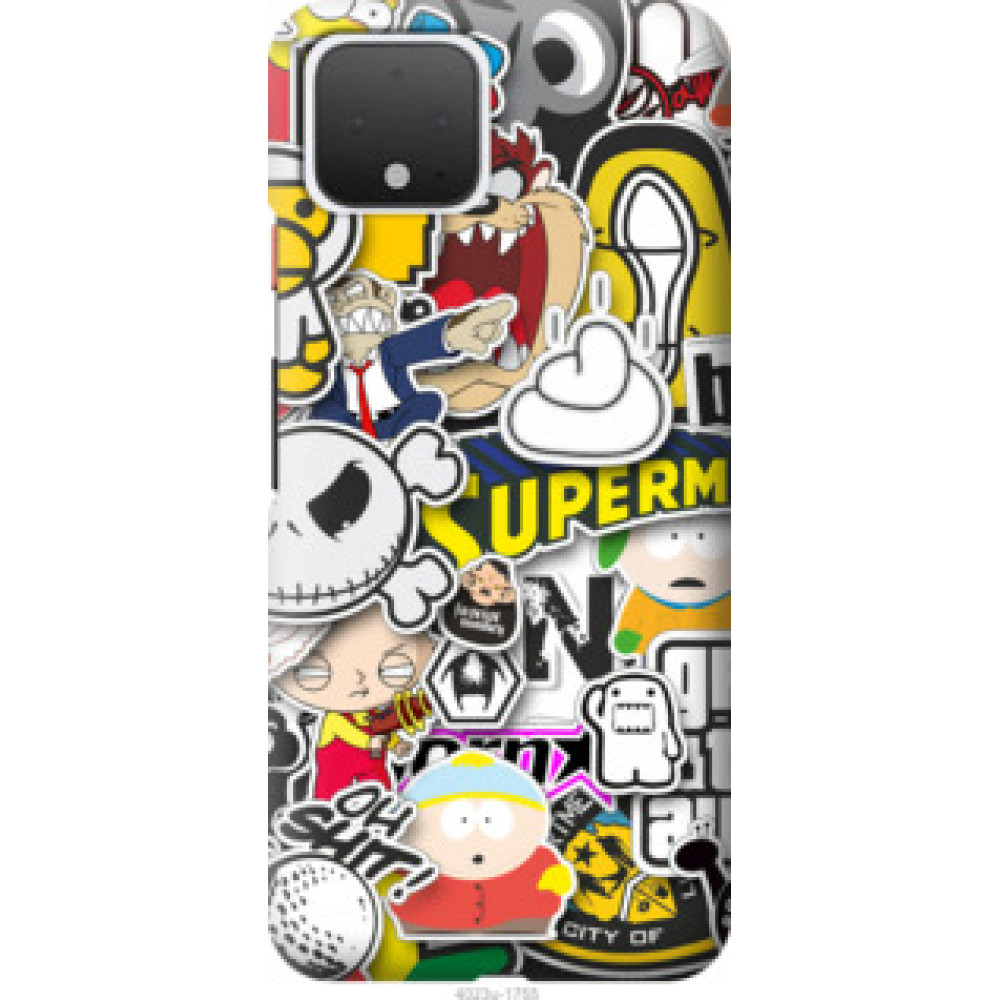 Чохол на Google Pixel 4 Popular logos (4023u-1755)