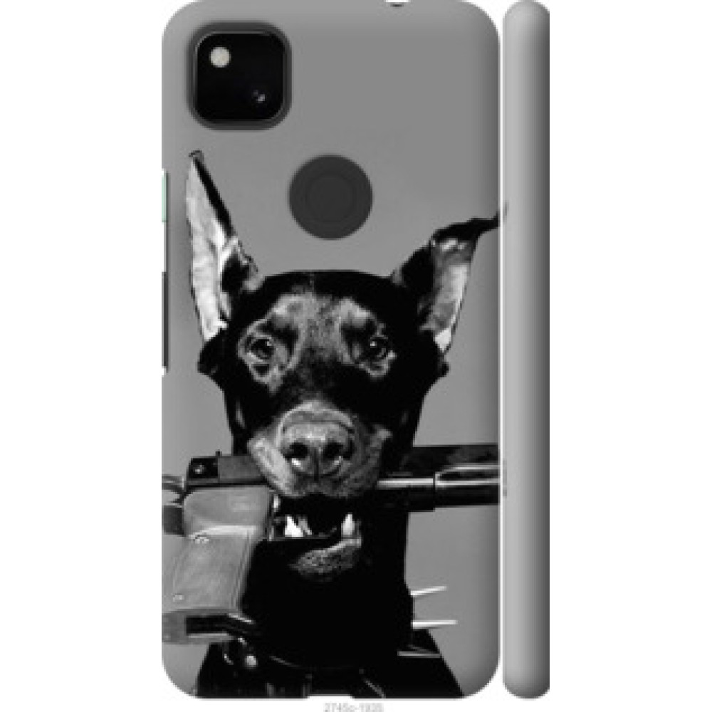 Чехол на Google Pixel 4A Доберман (2745c-1935)