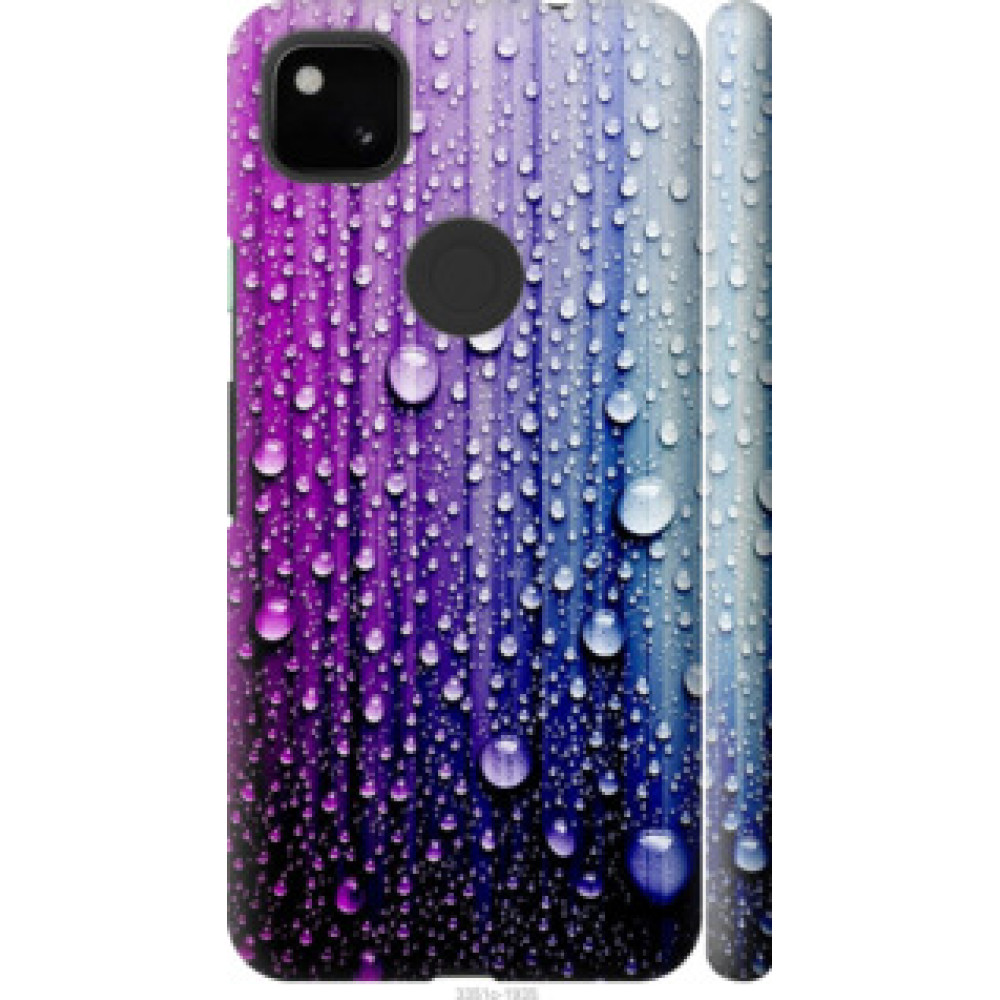 Чехол на Google Pixel 4A Капли воды (3351c-1935)