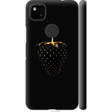 Чехол на Google Pixel 4A Черная клубника (3585c-1935)