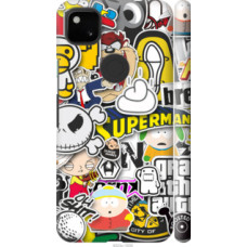 Чехол на Google Pixel 4A Popular logos (4023c-1935)