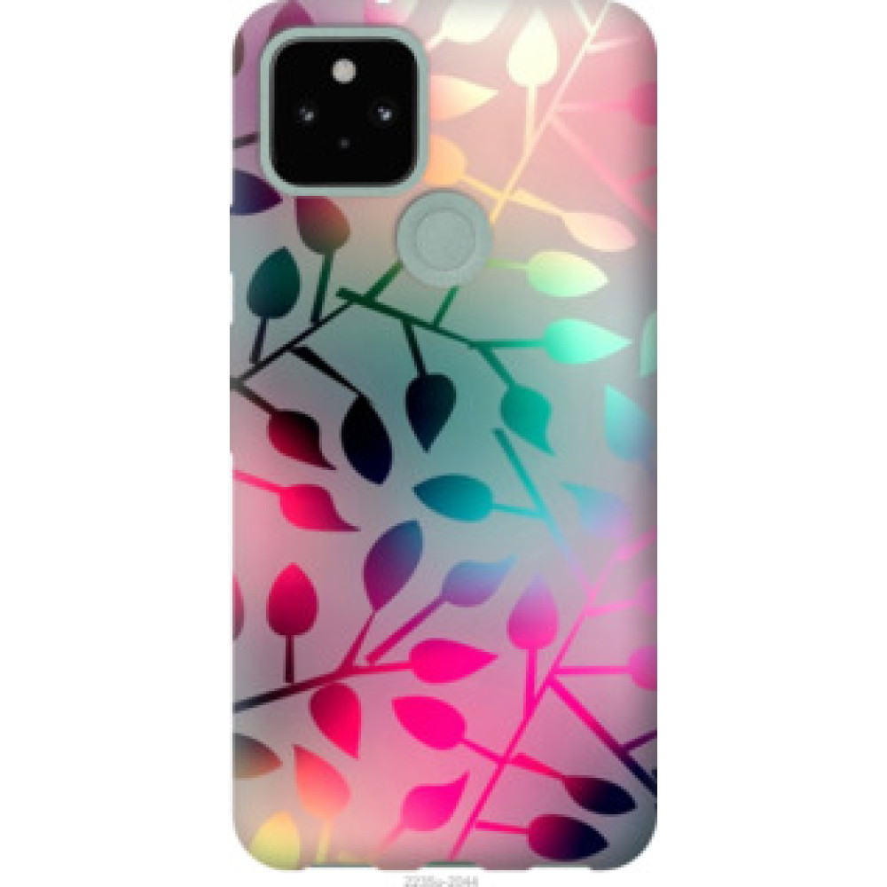 Чехол на Google Pixel 5 Листья (2235u-2044)