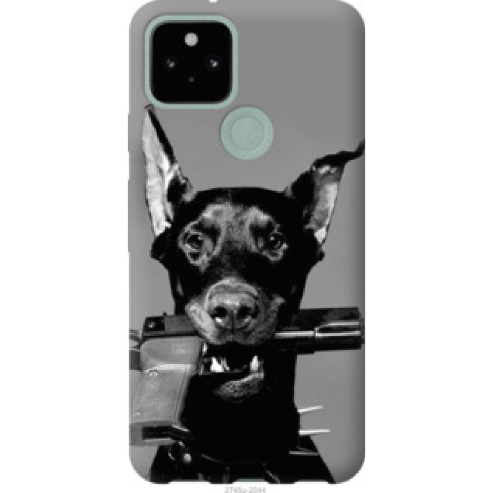 Чехол на Google Pixel 5 Доберман (2745u-2044)