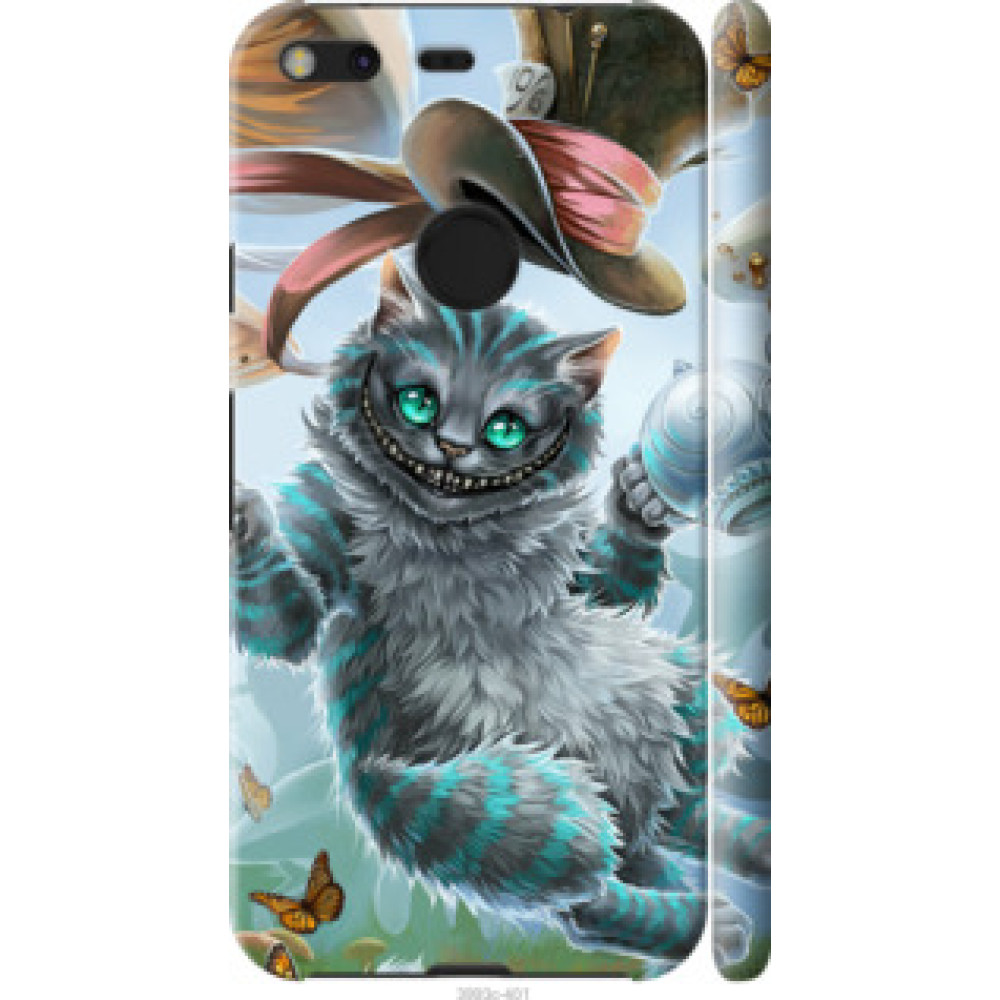 Чехол на Google Pixel XL Чеширский кот 2 (3993c-401)