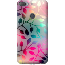 Чехол на HTC Desire 12 Plus Листья (2235u-1485)