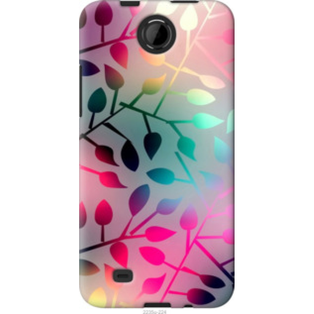 Чехол на HTC Desire 300 Листья (2235u-224)