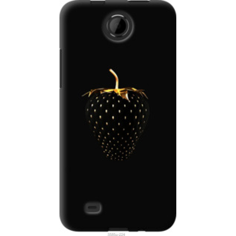 Чохол на HTC Desire 300 Черная клубника (3585u-224)