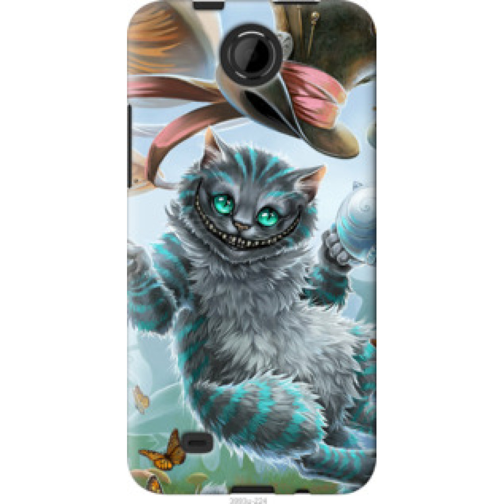 Чохол на HTC Desire 300 Чеширский кот 2 (3993u-224)