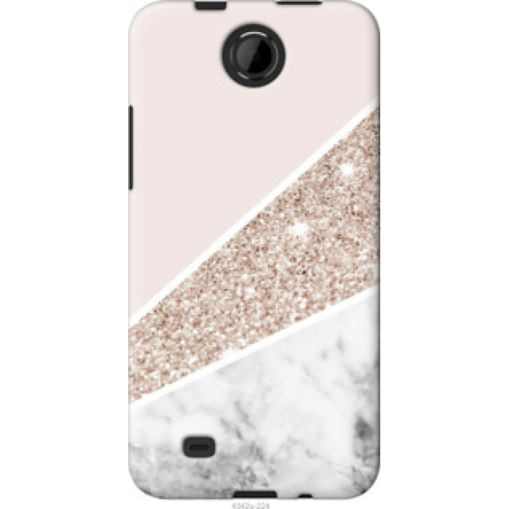 Чехол на HTC Desire 300 Пастельный мрамор (4342u-224)