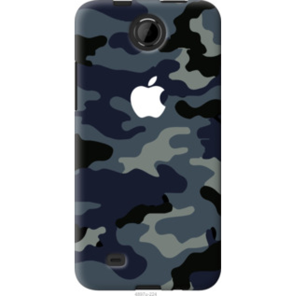 Чехол на HTC Desire 300 Камуфляж 1 (4897u-224)