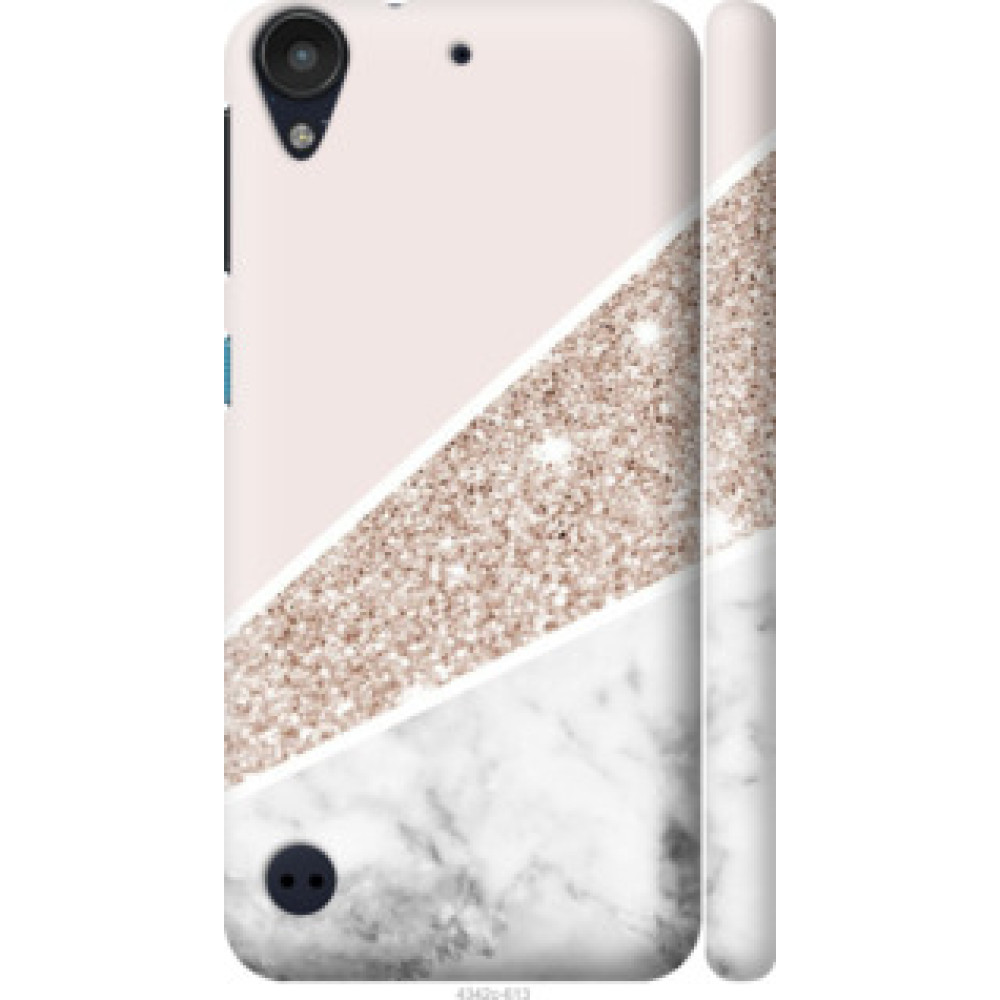 Чехол на HTC Desire 530 Пастельный мрамор (4342c-613)