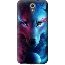 Чехол на HTC Desire 620 Арт-волк (3999u-186)