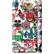 Чехол на HTC Desire 628 Dual Sim Many different logos (4022c-949)