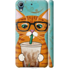 Чехол на HTC Desire 628 Dual Sim Зеленоглазый кот в очках (4054c-949)
