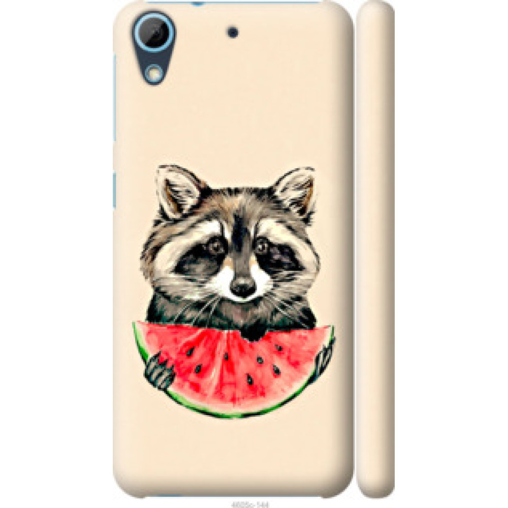 Чохол на HTC Desire 628 Dual Sim Енотик с арбузом (4605c-949)