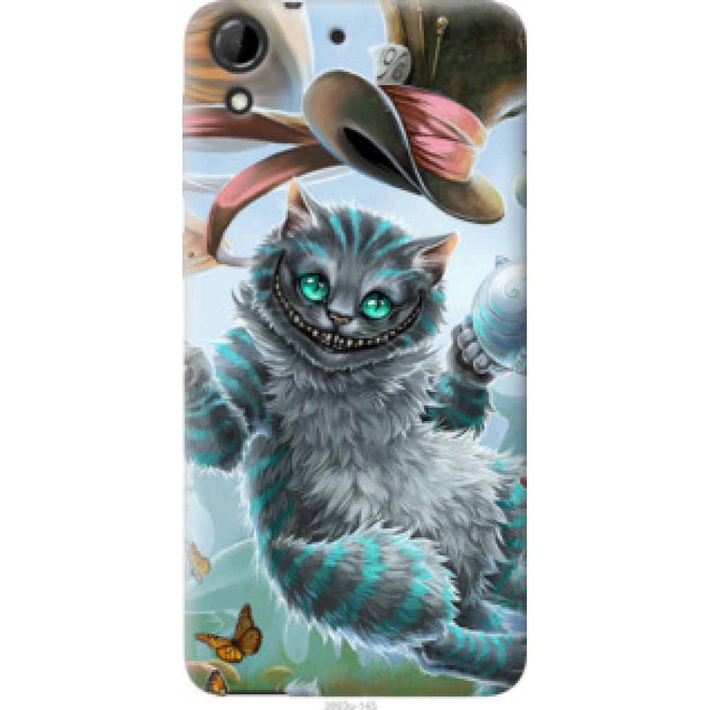 Чехол на HTC Desire 728G Чеширский кот 2 (3993u-145)