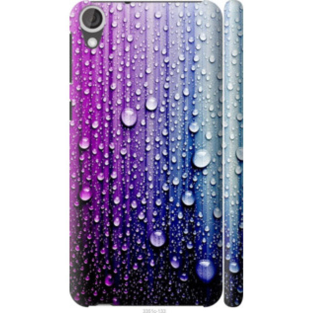 Чехол на HTC Desire 820 Капли воды (3351c-133)