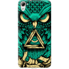 Чехол на HTC Desire 826 dual sim Сова Арт-тату (3971u-312)