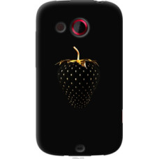 Чехол на HTC Desire C A320e Черная клубника (3585u-225)