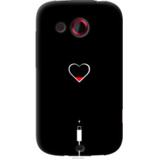 Чехол на HTC Desire C A320e Подзарядка сердца (4274u-225)