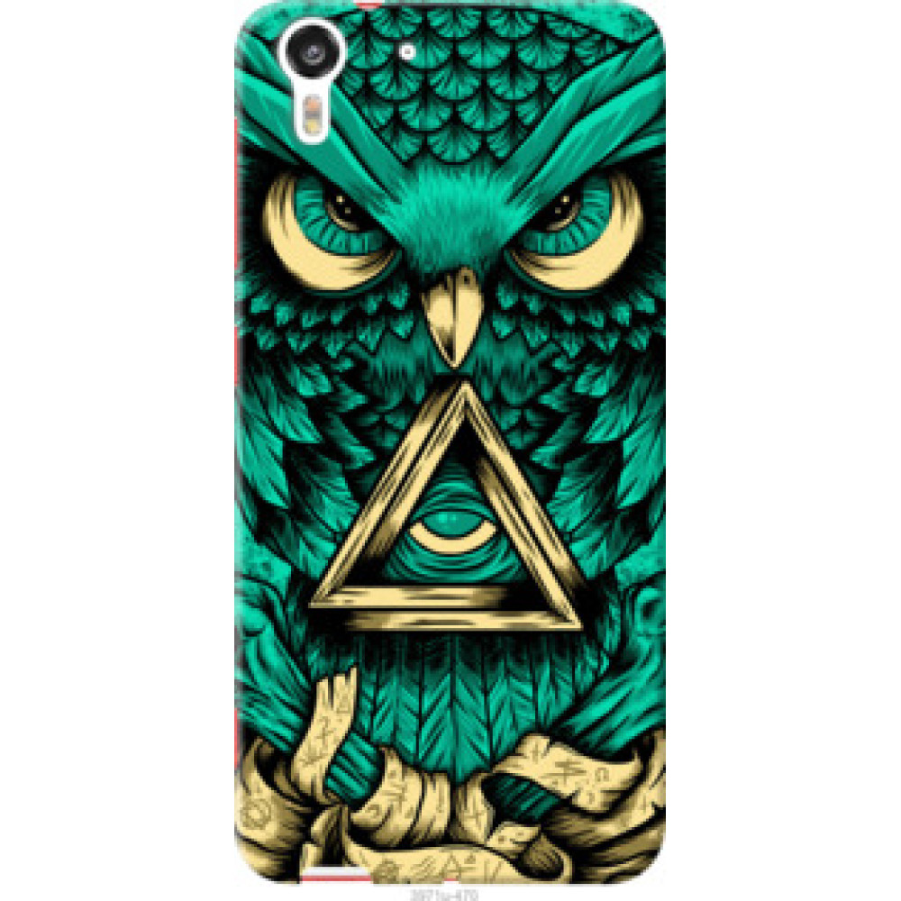 Чохол на HTC Desire Eye Сова Арт-тату (3971u-470)