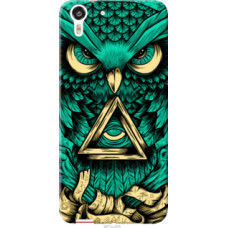 Чехол на HTC Desire Eye Сова Арт-тату (3971u-470)